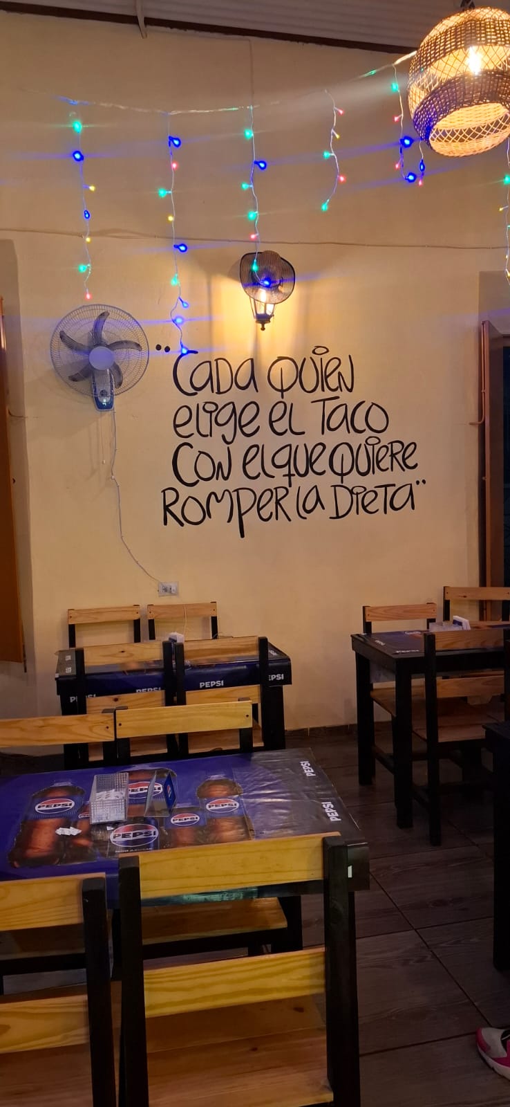 Entrada de la taquería